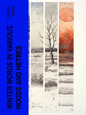 cover image of Winter Words in Various Moods and Metres